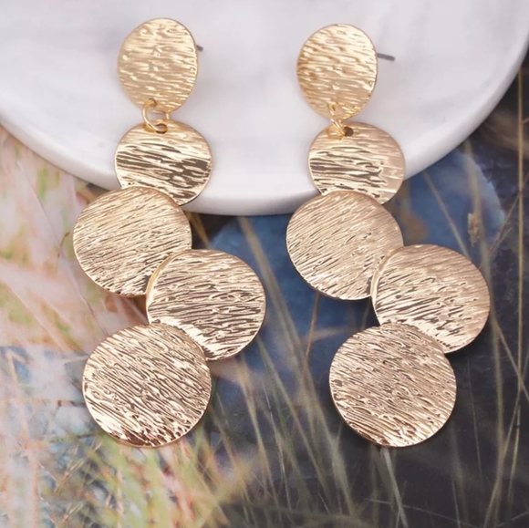 *Rhiannon* Large Bangle Earrings - Picture 3 of 4